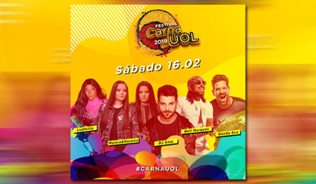 DJ Alok Ludmilla Bell Marques Banda Eva e a dupla Maiara Maraisa são atrações confirmadas para a 6ª edição do Festival CarnaUOL em Sã